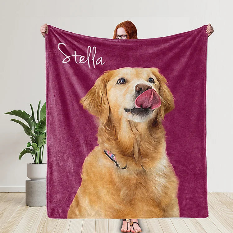 Personalized Pet Blanket