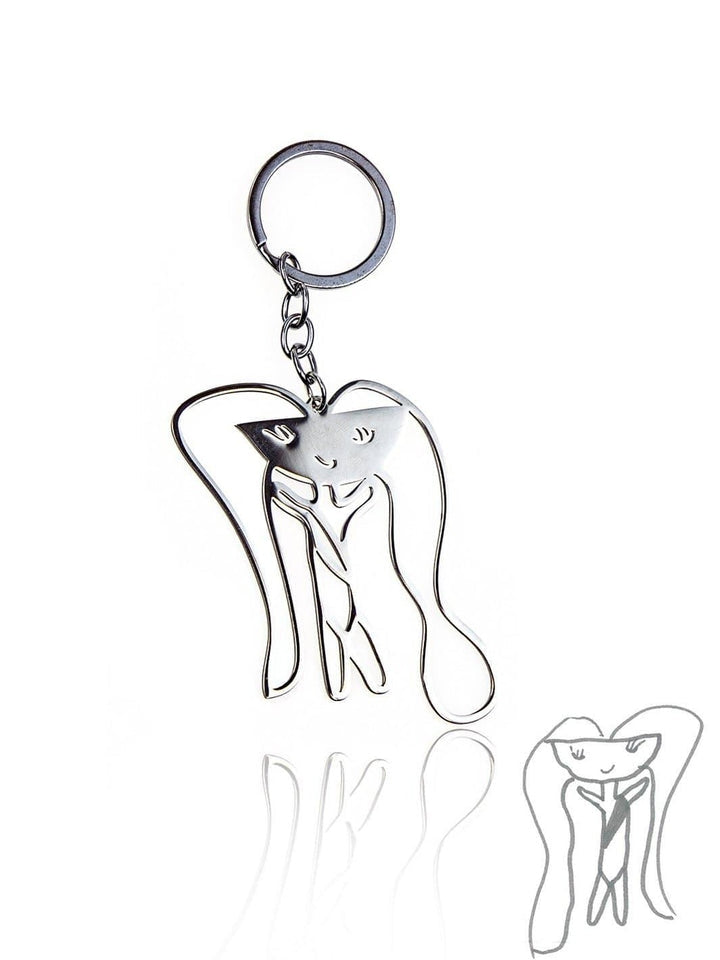 Children Drawing Keychain