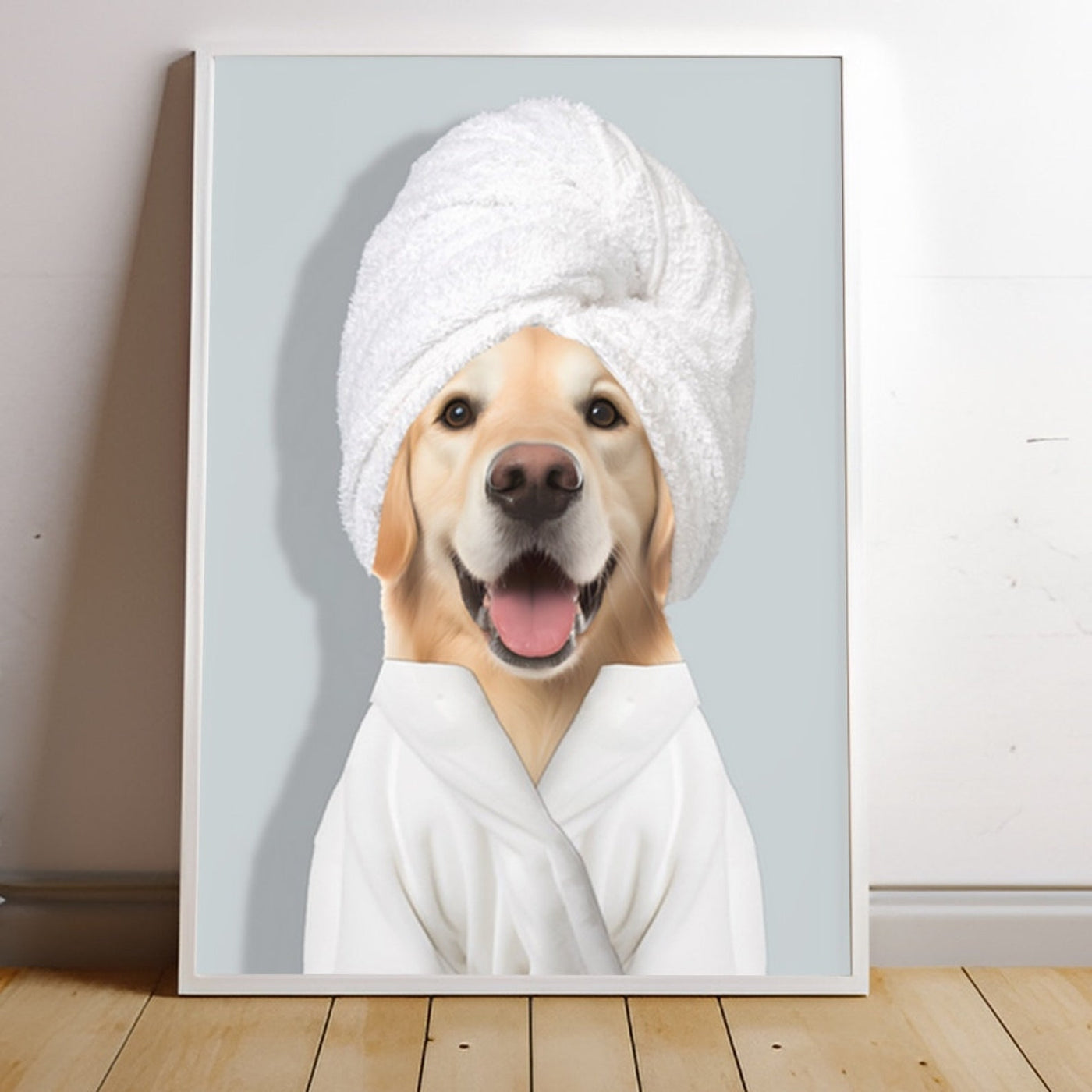 Pet Wearing Towel