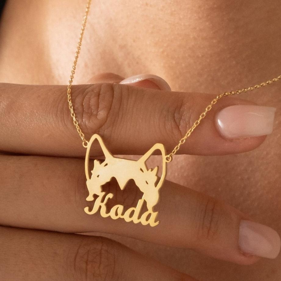 Dog Name Necklace