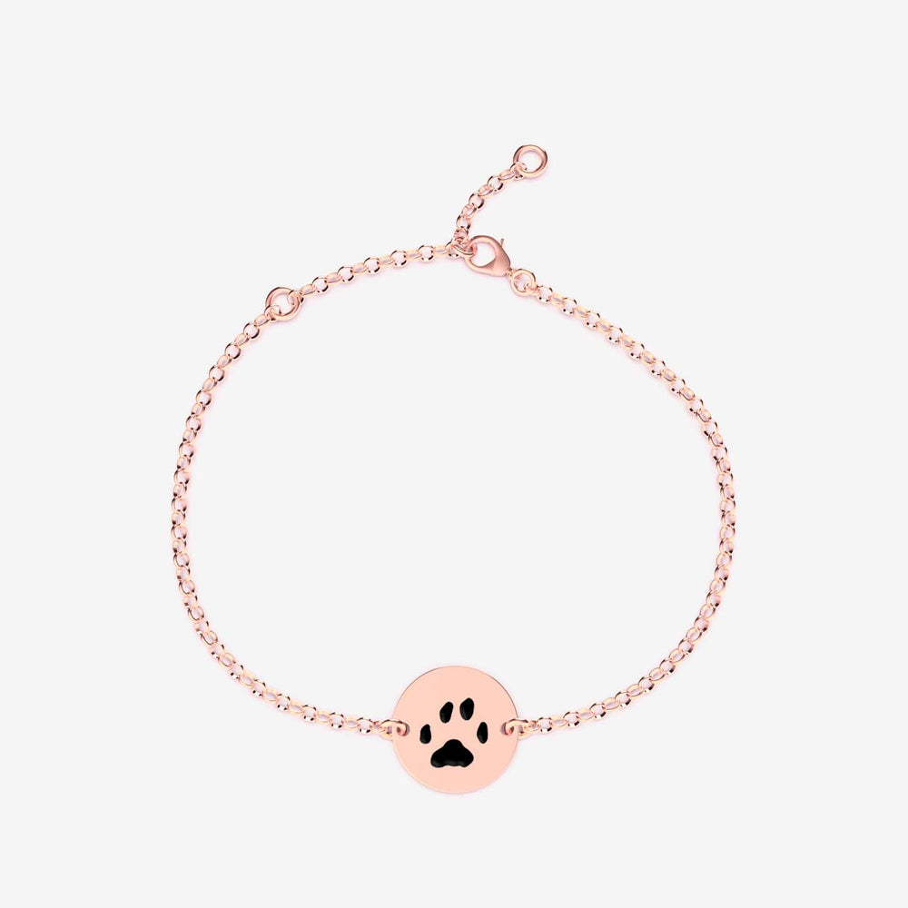 Double-Sided Custom Paw Bracelet