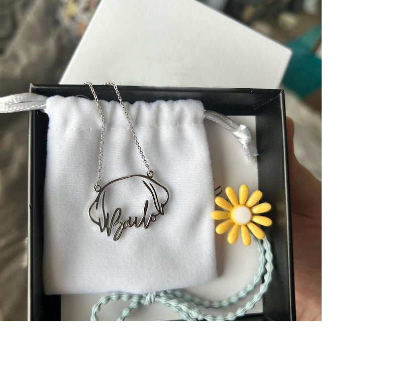 Dog Name Necklace