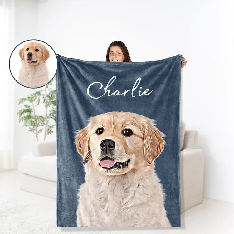 Personalized Pet Blanket