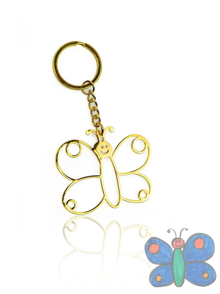 Children Drawing Keychain