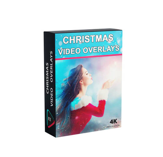 Christmas 4k Winter Video Overlays Pack