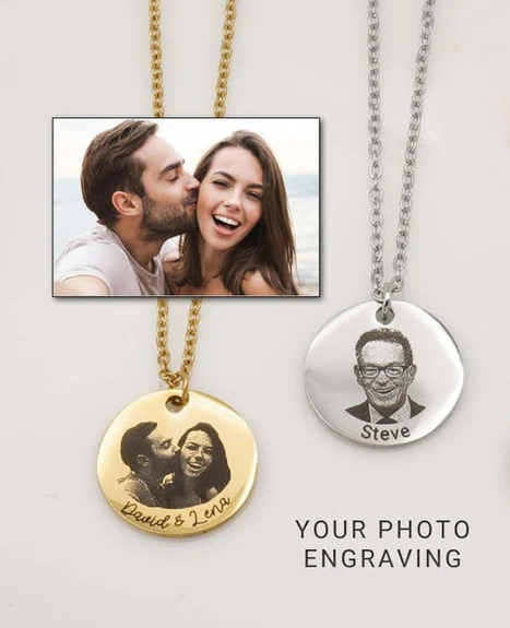 Personalized Photo Necklace