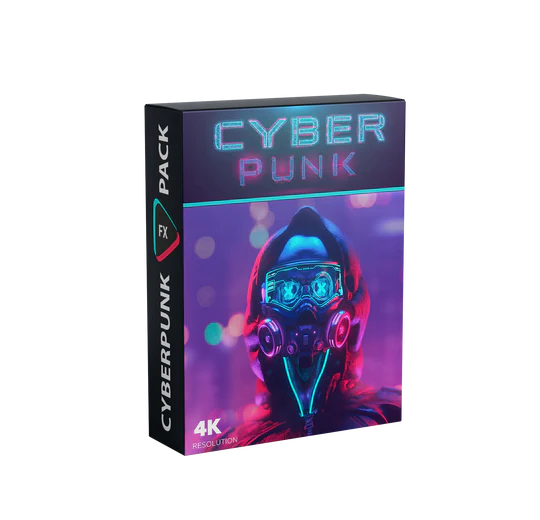 Cyberpunk: the Future. 4K Video Overlays