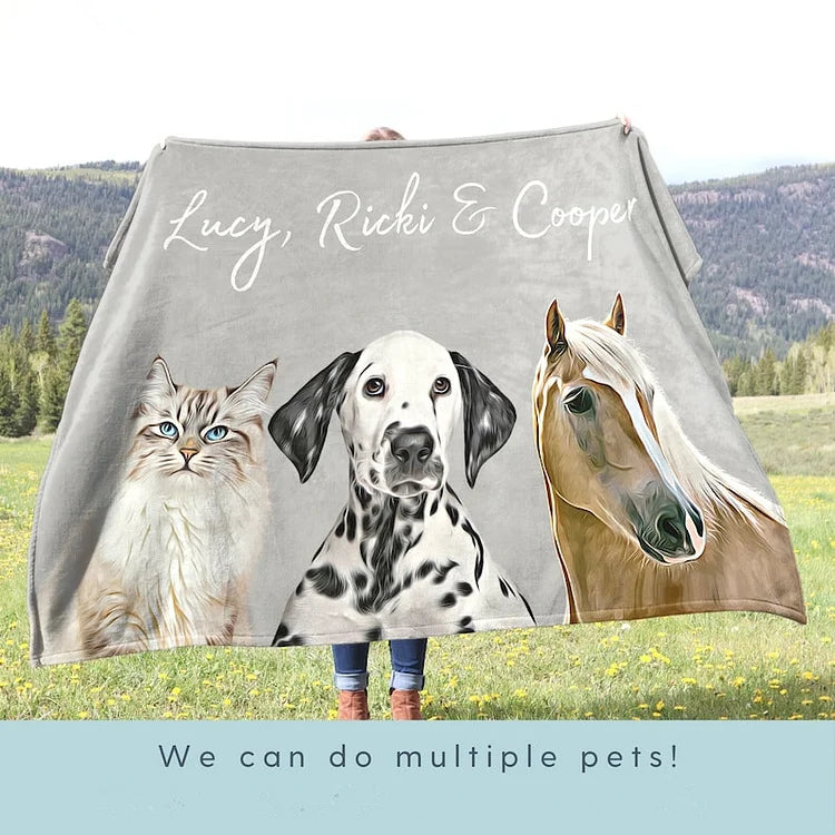 Personalized Pet Blanket