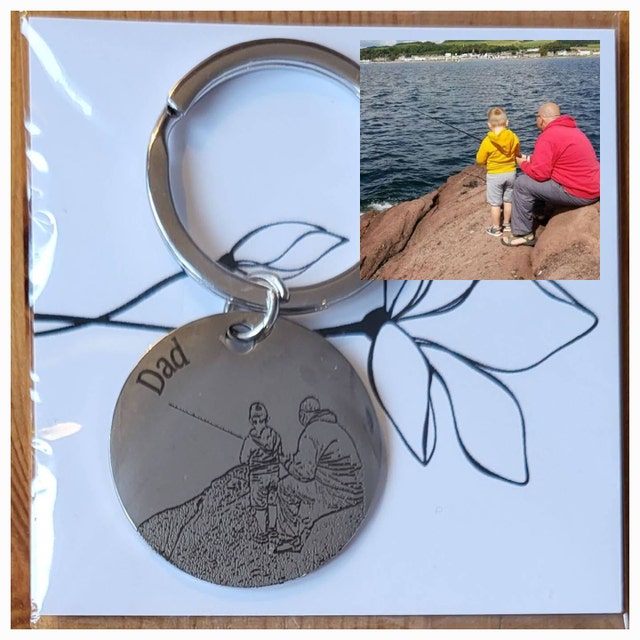 Photo Engraved Keyring