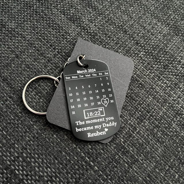 Personalised Pet Memorial Photo Engraving Keyring