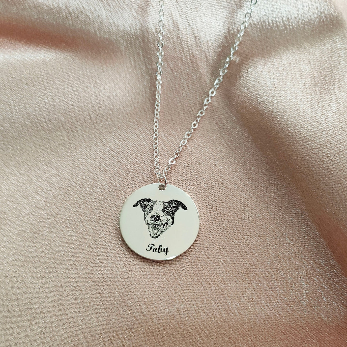 Pet Portrait Necklace