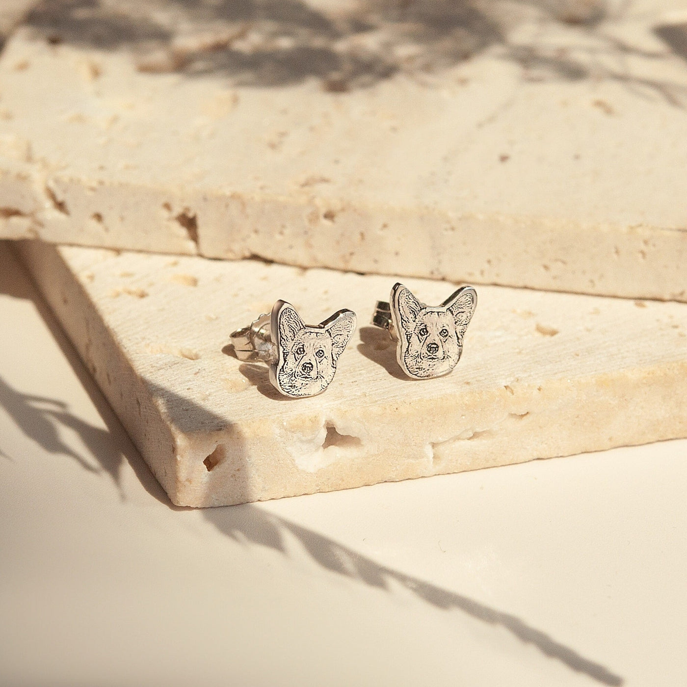 Custom Pet Stud Earrings