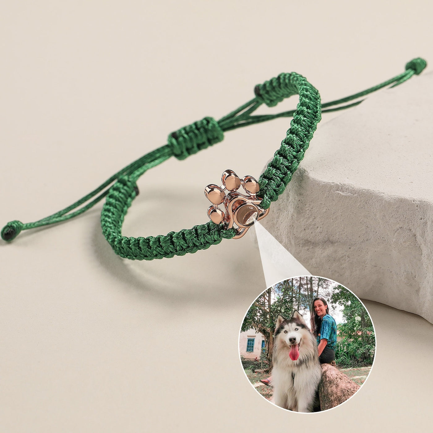 Custom Pet Projection Photo Bracelet