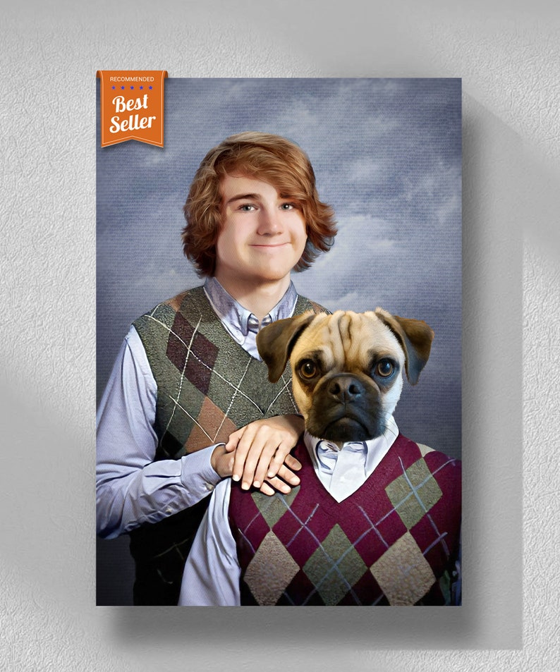 Step Brothers Human & Pet Portrait