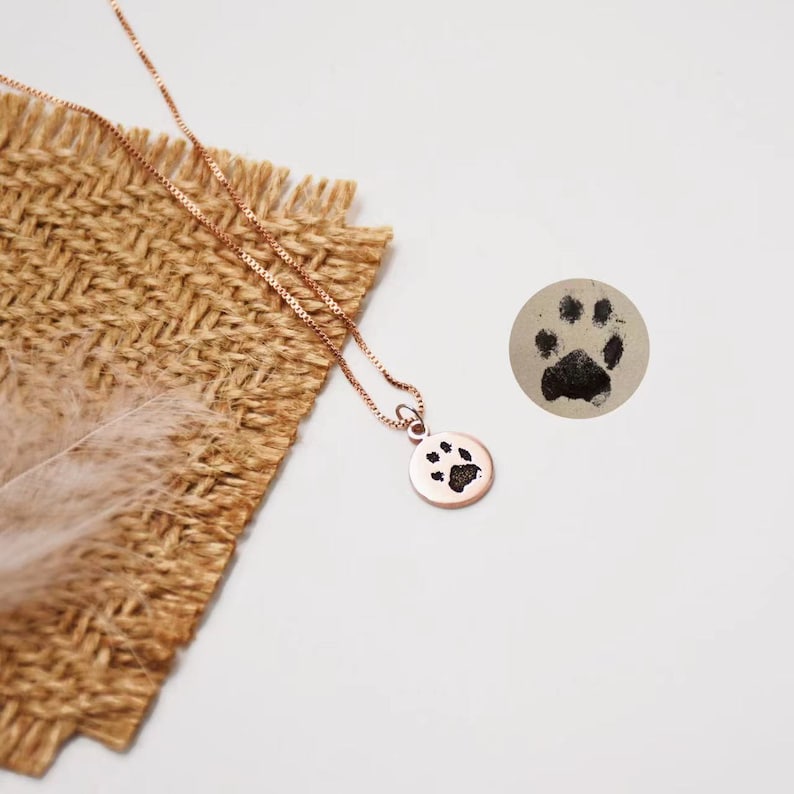 Paw Print Necklace