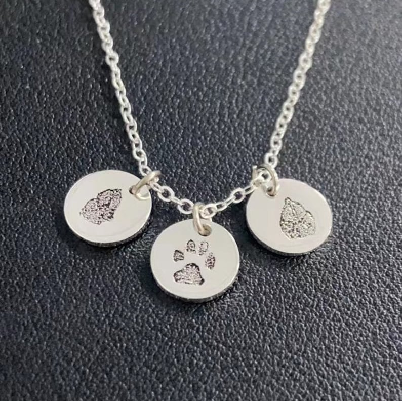 Paw Print Necklace