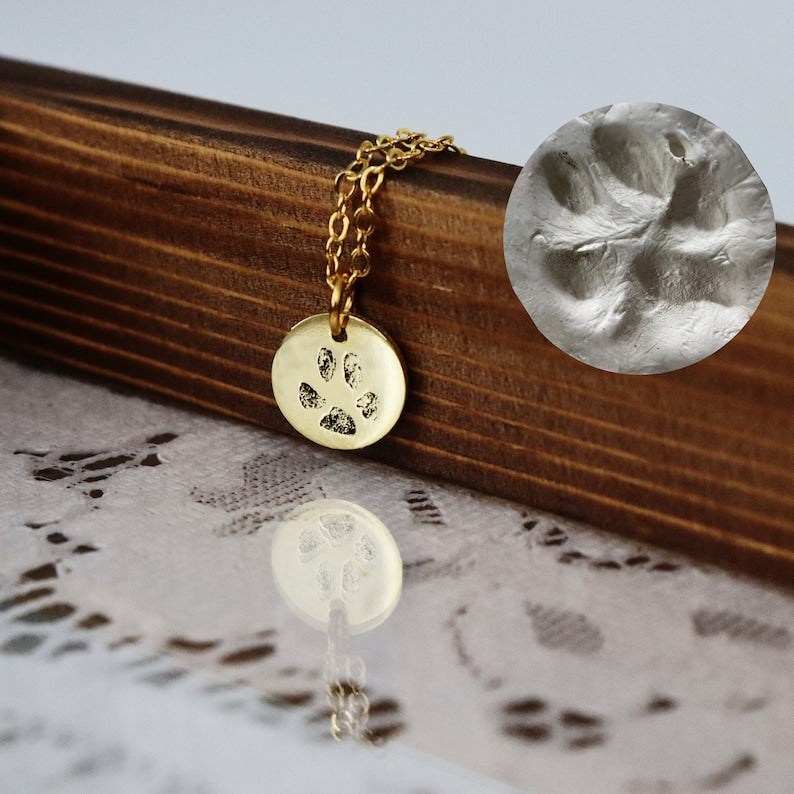 Paw Print Necklace