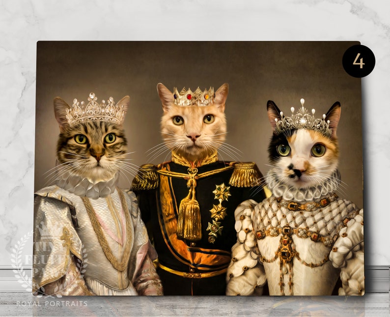 Royal Cats and Their Court