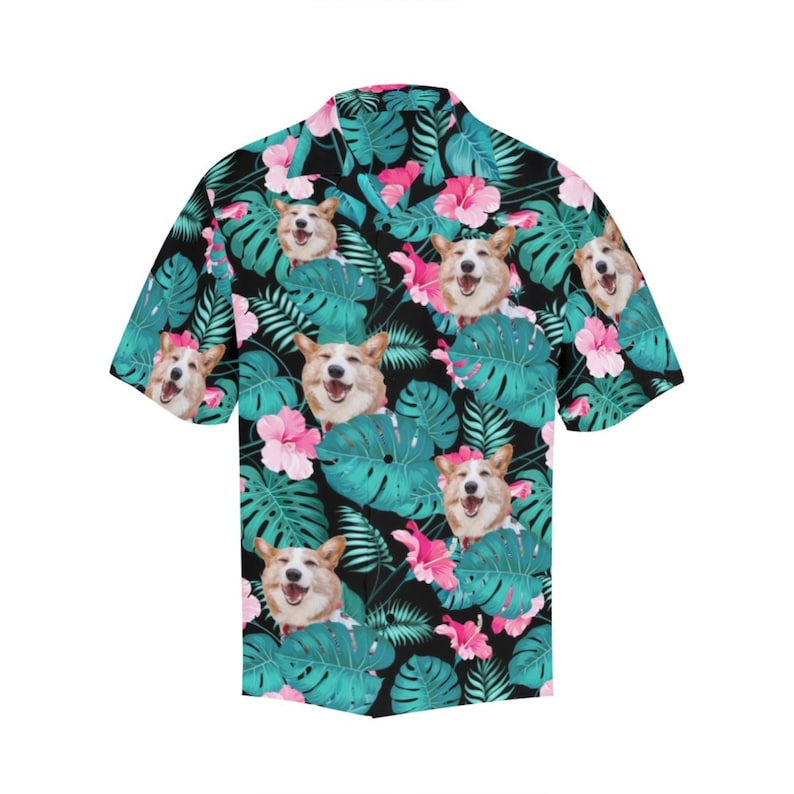 Tropical  Pet Shirt – Personalized Hawaiian Style