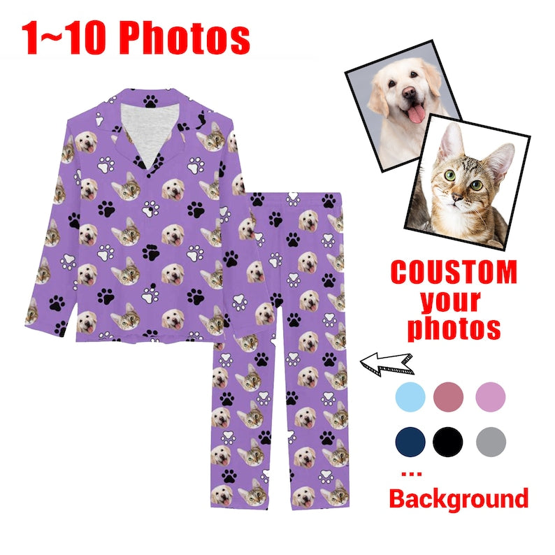 Custom Pet Face Pajamas