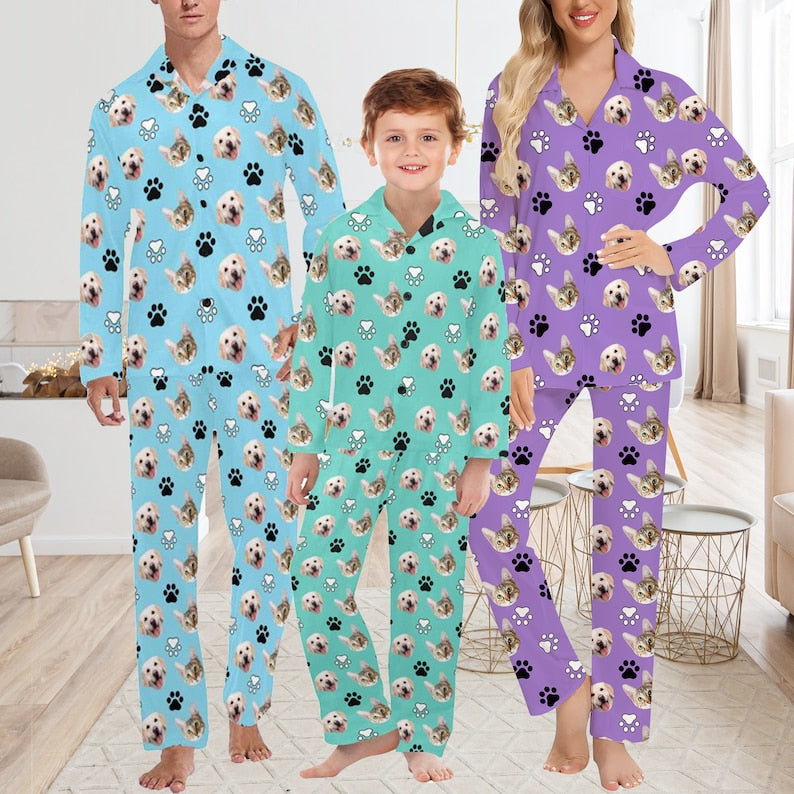 Custom Pet Face Pajamas