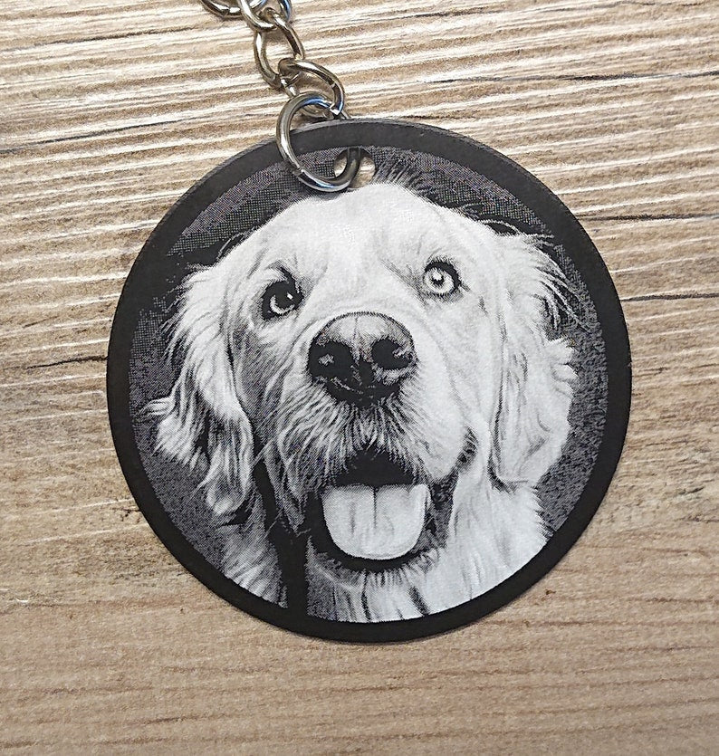 Quality Laser engraved keychain