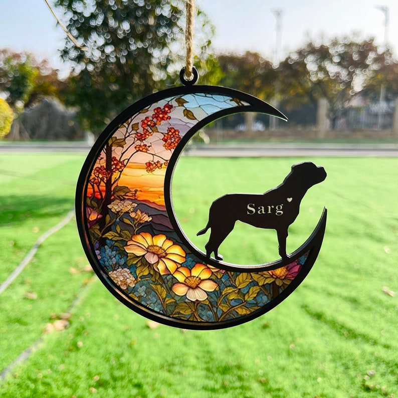 Dog Memorial Suncatcher