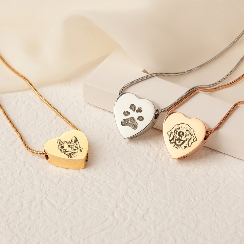 Urn Necklace for Pet Ashes