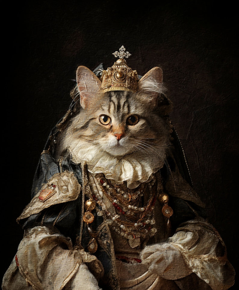 Royal Pet Portrait -66 ORIGINAL DESIGNS PART 2