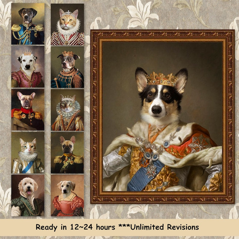 Royal Pet Portraits