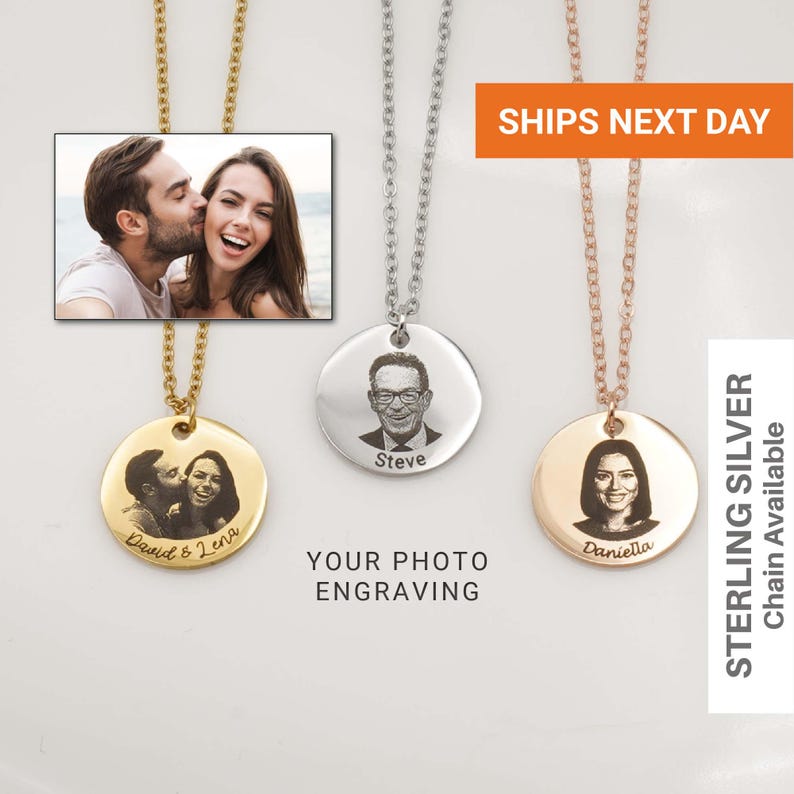 Personalized Photo Necklace