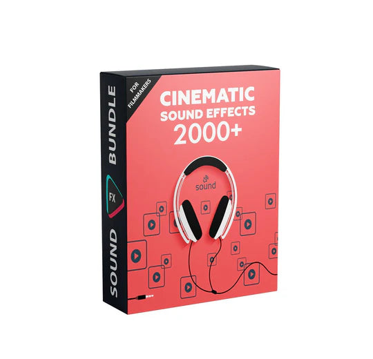 2000+ Cinematic Sounds Effects for Filmmakers  203 reviews